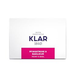 Klar's - Sapone esclusivo Peonia & Basilico 135 g