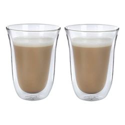 La Cafetière, Set di 2 Tazze da Caffè Macchiato a Doppia Parete