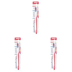Parodontax Brosse à Dents Complete Protection, Souple, Aide à Arrêter et Prévenir Le Saignement Des Gencives, Modèle Aléatoire (Lot de 3)