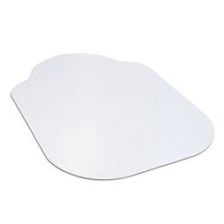 Evolve Tapete Transparente para Silla de Oficina de 33 x 44 Pulgadas con Esquinas Redondeadas para alfombras de Pelo bajo, Fabricado en los Estados Unidos, C5B5003G