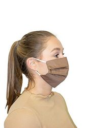 Gemeenschappelijke maskers Set van 2 unisex geïmproviseerd masker omkeerbaar mondbeschermingsmasker mond- en neusbescherming omkeerbaar masker met motief katoen BCI wasbaar