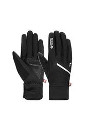 Reusch Versa Gore-TEX INFINIUM LF Touch-TEC Guanti da sci caldi e antivento, guanti sportivi, touch screen, guanti invernali, nero/argento, 9