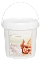 Dooky Holding Hands Baby Handafdruk en Voetafdruk Set (perfect voor gepersonaliseerde geschenken, huidvriendelijk afdrukmateriaal, 3D-handafdruk set, set gaat mee voor meerdere aandenkens)