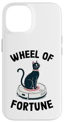 Wheel Of Fortune Cat Joke Robot Vacuum Cleaner Cat Case for iPhone 14