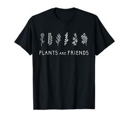 Plants Are Friends Cute House Plants Lover Beautiful T-Shirt