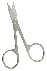 Murrays Manicure Stainless Steel Cuticle Scissors, Curved End, 9 cm