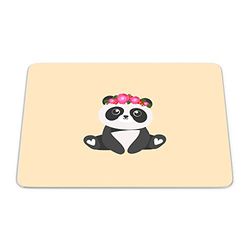 Bonamaison, Rectangle Pop Art Digital Printed Mouse Pad, Non-Slip Base, for Office and Home, Size: 22 x 18 cm