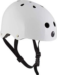 Eight Ball Unisex – Sporthelmen voor volwassenen, White Gloss, XL