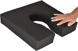 OrtoPrime Coussin Anti Escarres Mousse Anatomique Fer à Cheval Confort - Coussin Fauteuil Roulant Bureau Et Siège - Coussin Coccyx Prévention Escarres - Coussins Anti Escarres pour Fauteuil Roulant