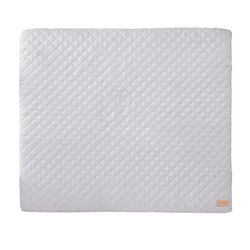 roba Matelas à Langer Imperméable 85 x 75 cm roba Style - pour Table à Langer - Sans Phtalate - Facile à Nettoyer - Gris Argenté