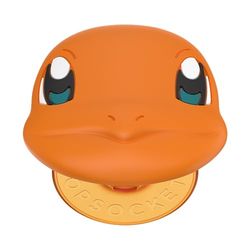 PopSockets: PopGrip - Soporte y Agarre para Teléfonos Móviles y Tablets con un PopTop Intercambiable - Pokémon - PopOut Charmander Face