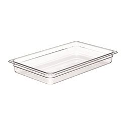 Cambro 12CW135 Policarbonato 1/1 Gastronorm Pan 65mm, Transparente