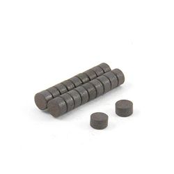 Y10 Imanes de Ferrita Para Artes, Manualidades, Fabricación de Modelos, Bricolaje Y Pasatiempos - 5mm de Diámetro x 3mm de Espesor - Paquete de 400