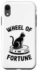 Wheel Of Fortune Cat Joke Robot Vacuum Cleaner Cat Case for iPhone XR
