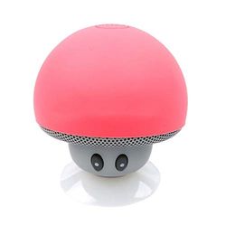 Bluetooth svamp högtalare för Huawei P Smart Z smarttelefon med sugkopp och mikro minihögtalare (rosa)