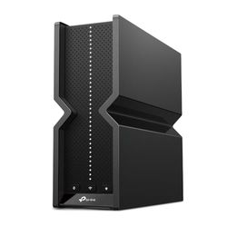 TP-Link Archer BE700 Wi-Fi 7 router, Tri-Band BE15000 WLAN met 8 streams, 5 Ethernet-poorten (10 Gbps-poort + 2,5 Gbps-poort + 3 × Gigabit poorten), MLO, USB 3.0, VPN, WPA3, kinderbeveiliging