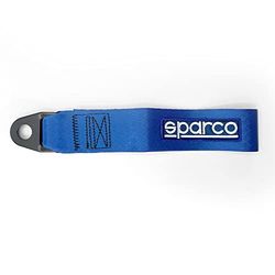 Sparco Sangle de Remorquage Performance - Bleu - max. 2000kg - Trou de 16mm