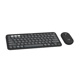Logitech Pebble 2 Combo - Layout Internazionale QWERTY, Grafite