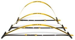 SKLZ Speed Hurdles Elite – Increase Speed & Agility, Instant Rebound, Ultra-Durable, 15cm Height, Foldable Design, Multi-Sport, Includes Carry Bag for Training, Power & Plyometric Workouts