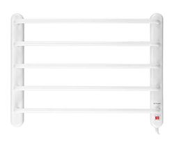 Orbegozo TH 8002 - Porte-serviettes électrique, facile à installer, sèche et chauffe les serviettes, témoin lumineux, 90 W, blanc