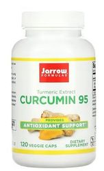 Jarrow Formulas Curcumina 95-500 mg, 120 Vcaps Potente antioxidante y soporte para articulaciones