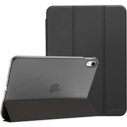 ProCase Hoes voor iPad 10. Genaration 10,9 inch 2022 model A2696 A2757, licht dunne beschermhoes Smart Case Cover compatibel met iPad 10 Genaration 2022, zwart