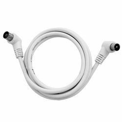 Brightium Rallonge Blanche de 9,5 mm, 2,5 m, idéale pour étendre Les connexions électriques et faciliter Les installations dans Les Maisons et Les Bureaux.