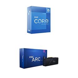 Intel Core i5-12600KF procesador 20 MB Smart Cache Caja BX8071512600KF + Intel Arm A750 8GB PCI Express 4.0 Carte Graphique