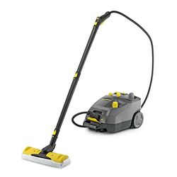 Kärcher SG 4/4 Limpiadora de vapor con presión de 4 bares para limpieza sin productos químicos, Gris