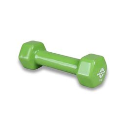 Nivia Vinyl Dumbbells for Hand Weights | Material: Iron with Neoprene Coat | Exercise, Fitness, and Strength | Home Gym Equipment Fitness | For Men & Women | Includes 2 Dumbbells of 1Kg (2.2 LBS)