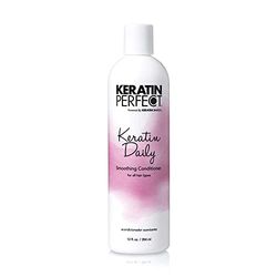 Keratin Perfect Daily Smoothing Conditionner pour Tout Types de Cheveux 12 oz 355 ml 1 Unité