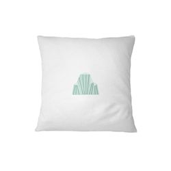 Bona Basics Funda de Almohada Decorativa, poliéster, Blanco 1, 45 x 45 cm