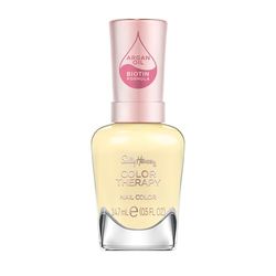 Sally Hansen Colour Therapy Nail Polish, 460 Ray Of Light, Strengthen and Nourish Nails, Infused with Biotin and Argan Oil, 3-in-1 Formula, High-Shine Finish, Salon Quality Results, 14.7ml