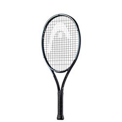 Raqueta de Tenis HEAD Gravity Jr.25 2023, Negra, empuñadura Talla 07, 8-10 años