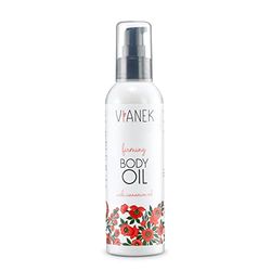 VIANEK uppstramande kroppsolja. Vegan naturkosmetik för kvinnor och män. Storlek 200 ml