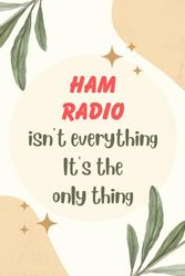 Ham Radio Lovers Notebook