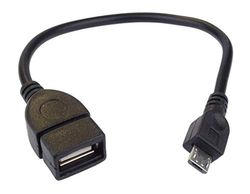 PremiumCord Cavo adattatore USB A/femmina – Micro USB/spina 20 cm OTG