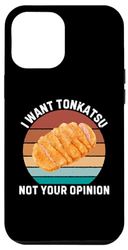 Custodia per iPhone 14 Pro Max Retro Voglio Tonkatsu Non la tua opinione Vintage Tonkatsu