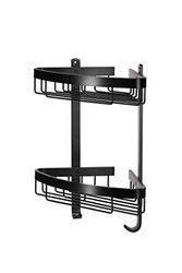 Croydex Shower Storage, Matte Black, One Size