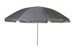 Bo-Camp Unisex robust paraply, grå, 165 cm