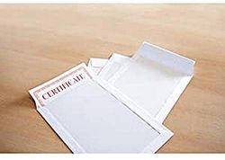 Buste da lettera Raadhuis 229 x 324 C4 con dorso rinforzato, colore bianco, 120 g, 10 pezzi Autoadesivo