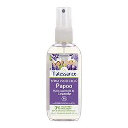 Natessance - Skyddsspray Papoo - lavendel - certifierad ekologisk Cosmos Organic - 100 ml flaska