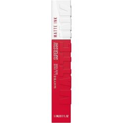Maybelline New York Rossetto Matte SuperStay Matte Ink, Tinta Labbra a Lunga Tenuta, Colore Intenso e Vibrante, No Transfer, Spiced Edition, Shot Caller (325), 5 ml