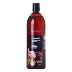 Thader TH Pharma Shampooing a 'lhuile de Camellia et Macadamia Polyphénols, 1000 ml