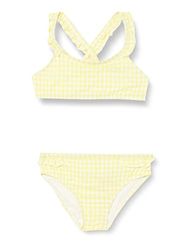 NAME IT Girl's NMFZILINE Box Bikini, Lemon Tonic, 98/104, Lemon Tonic, 98/104 cm
