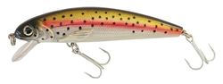 Abu Garcia Tormentor Leurre Flottant - Disponible en Plusieurs Tailles, idéal pour la Truite, la Perche, Le brochet, Le Sandre, Le Bar et Le Saumon, Action séduisante, Holo Rainbow Trout 5 cm