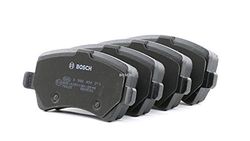 Bosch BP1149 - Pastiglie Freni Auto, traseiro - qualidade Bosch - redução de ruído e pó - certificação ECE-R90 - sem cobre, 1 conjunto de 4 comprimidos - com acessórios