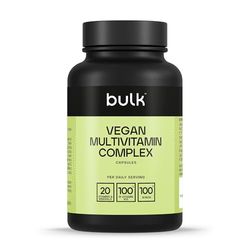 Bulk Complexe Multivitaminé Végétalien, Minéraux, Vegan, Multivitamines, 90 Gélules