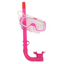 MULTIMARCA JUINSA Water Sports Set Masque et Tuba plongée, Unisexe Enfants M Transparent