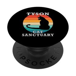 Tyson Cat Sanctuary Group Familia Reunión Nombre PopSockets PopGrip Adhesivo